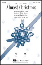 Almost Christmas SATB choral sheet music cover